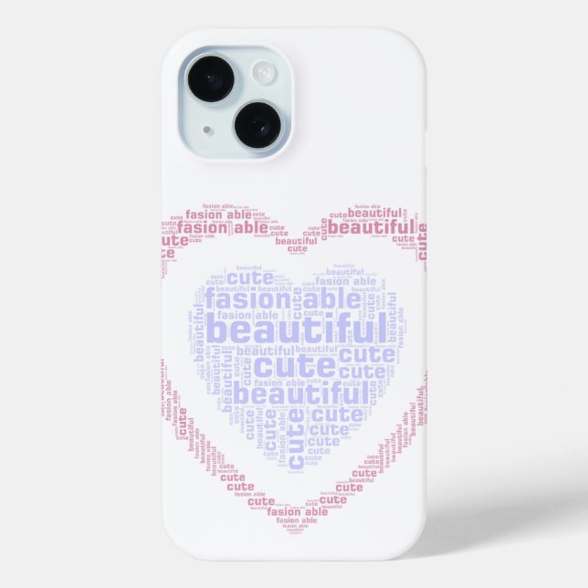 einfaches und schönes Gehäuse Case-Mate iPhone Hülle (Rückseite)