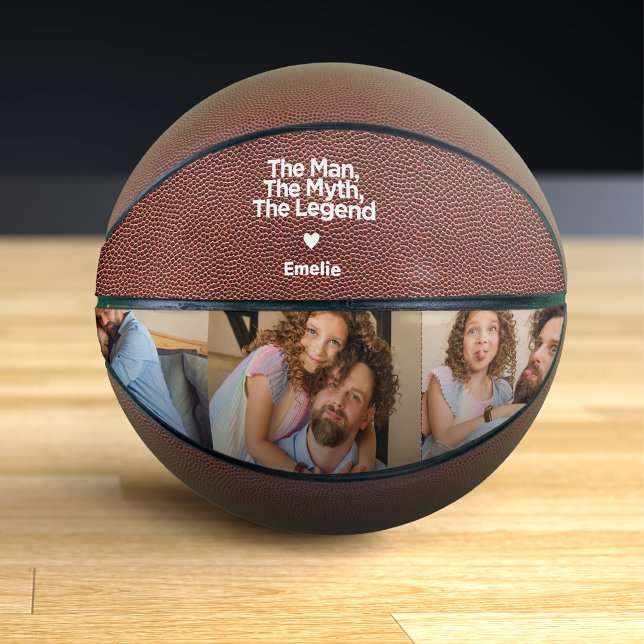 Einfaches und süßes Zitat Personalisierter Vater G Basketball (Von Creator hochgeladen)