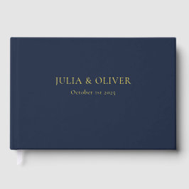 Einfaches Wedding Guest Book, Linen Wedding Guest  Gästebuch