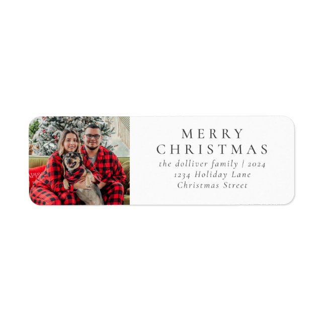 Einfaches Weihnachts-Foto (Vorne)