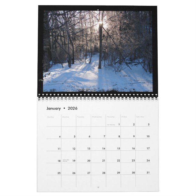 Einfachheit - Fotokalender Kalender (Jan 2026)