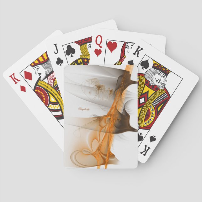 ☼ Einfachheit ☼ Spielkarten (Rückseite)