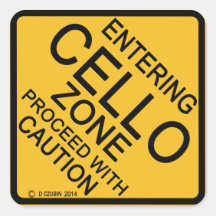 Einfahrt in die Cello Zone