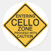 Einfahrt in die Cello Zone