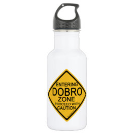 Einfahrt in die Dobrozone Trinkflasche