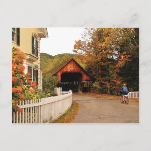 Einfahrt nach Woodstock Postkarte