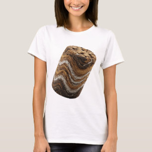 Einfallsreiches graues ABSTRACT ART Fashion Print T-Shirt