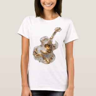 Einfallsreiches Silber ABSTRACT ART Künstlerisches T-Shirt
