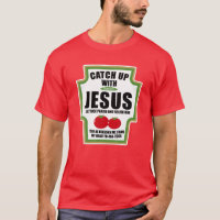 Einfangen mit Jesus lustigen religiösen Bedingunge