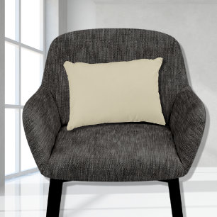 Einfarbig Hellbeige Sand Grundfarbe 11x16 Dekokissen