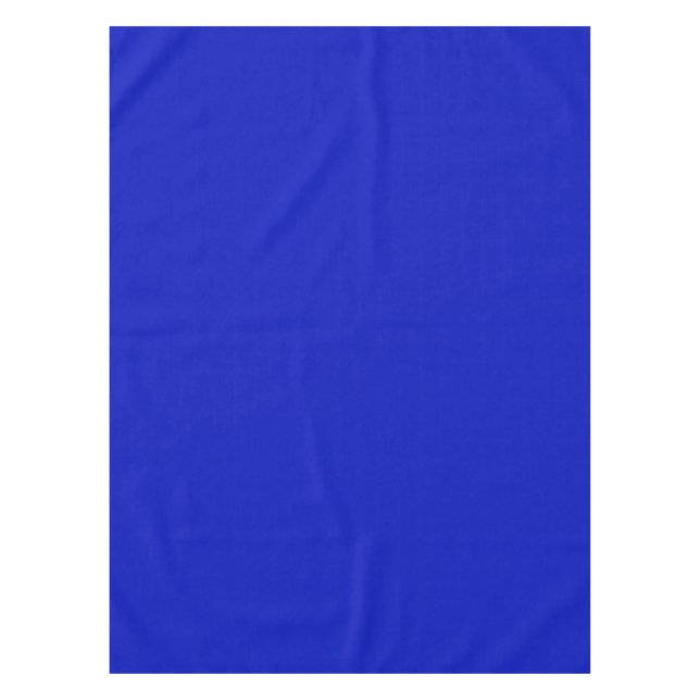 Einfarbig: Königlich Blau Tischdecke (Vorderseite)