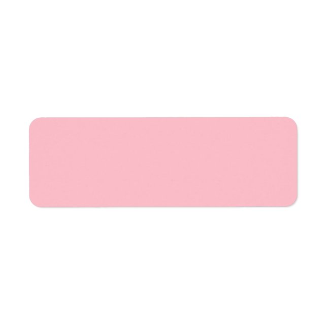 Einfarbig Rosa Leer (Vorne)