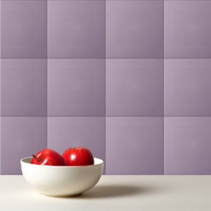Einfarbig violett staubiges Lavendel Fliese