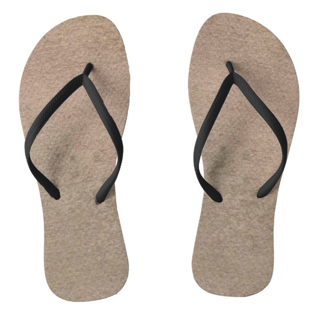 Einfarbige amerikanische Flip Flops (Fußbett)