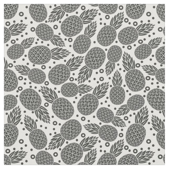 Einfarbige Ananas Stoff (Nahaufnahme)