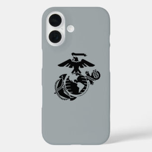 Einfarbige EGA - Schwarz iPhone 16 Hülle