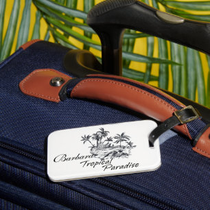 Einfarbige Gepäckmarke anpassen Gepäckanhänger