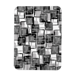 Einfarbige Quadrate Magnet