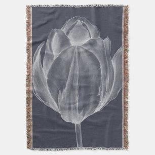 Einfarbige Tulpe I Decke
