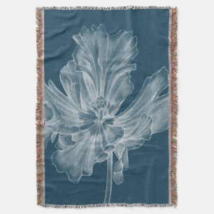 Einfarbige Tulpe II Decke