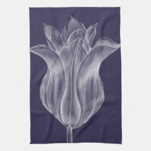 Einfarbige Tulpe III Küchentuch