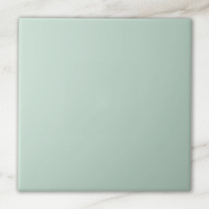 Einfarbiger Aqua-Teppich Fliese
