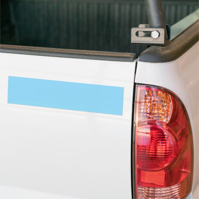 Einfarbiger hellblauer Hintergrund, gleichmäßig ge Autoaufkleber (Auf Lkw)