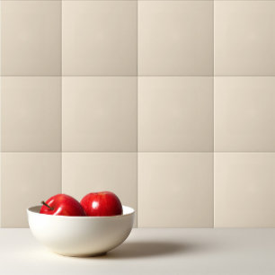 Einfarbiges Champagner-Beige Fliese