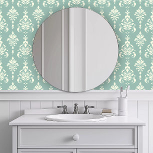 einfarbiges Elegant Aquamarin Tapete