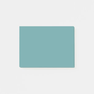 Einfarbiges Kadettblau Post-it Klebezettel