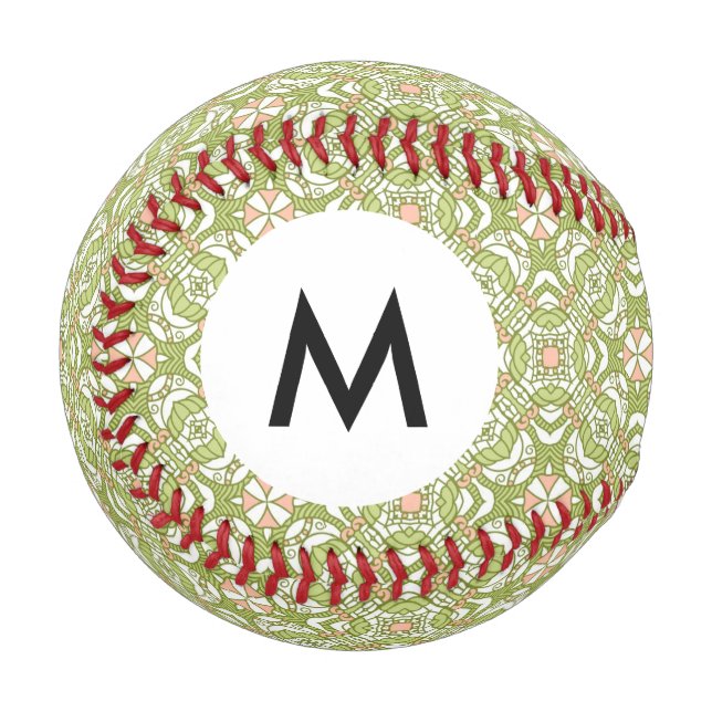 einfarbiges Retromuster Hintergrund 2 Baseball (Vorderseite Links)