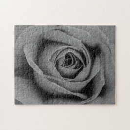 Einfarbiges Rosen-Puzzlespiel