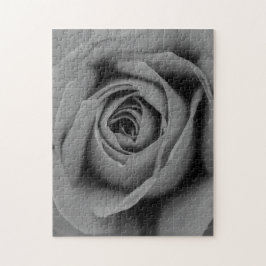 Einfarbiges Rosen-Puzzlespiel
