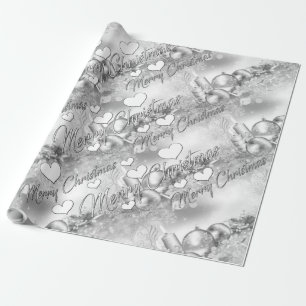 Einfarbiges Weihnachtsthema Packpapier
