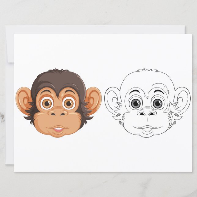 Einfärbungsseite (Vorderseite)