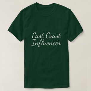 Einfluss der Ostküste Anpassung, Provinz oder Stad T-Shirt