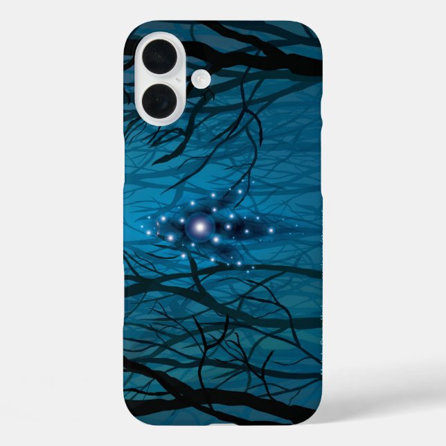 Einfrieren in die Leere iPhone 16 Plus Hülle (Rückseite)