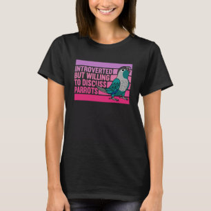 Einführung, aber Papageien Türkis Grüne Cheek Conu T-Shirt