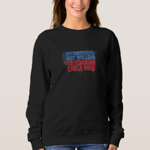 Einführung, aber willens, Chula Vista Cal zu disku Sweatshirt