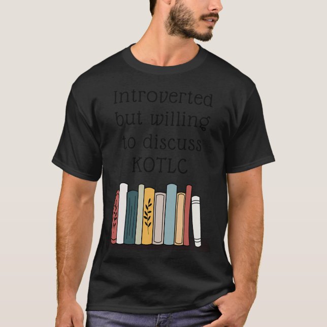 Einführung der Kotlc Buchreihe Fan Sophie Foster F T-Shirt (Vorderseite)