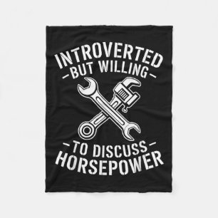 Einführung des Spaßes für Horsepower Quote Fleecedecke