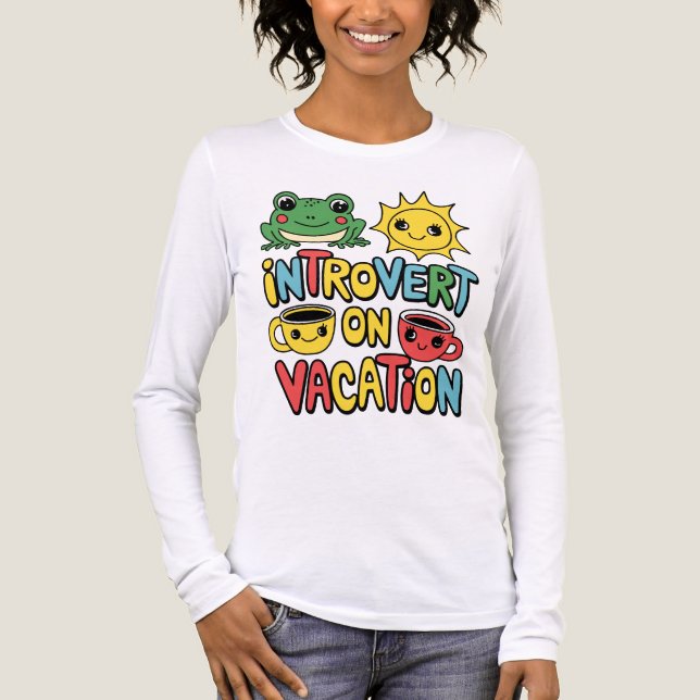 Einführung des Urlaubsmodus für Frauen Tri-Blend Shirt (Vorderseite)