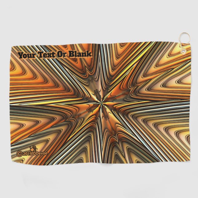 Einführung Golfhandtuch (Horizontal)