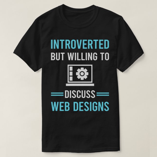 Einführung in Webdesign-Designerdesigns T-Shirt (Design vorne)