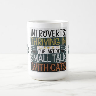 Einführung mit Katzen Kaffeetasse