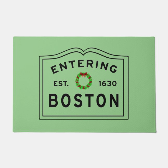 Eingang Boston MA Doormat Fußmatte (Vorderseite)