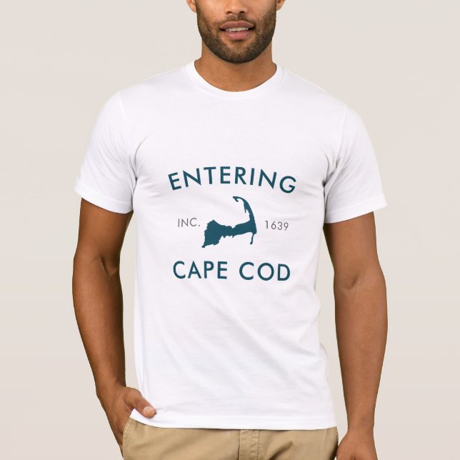 Eingang Cape Cod Est 1639 T-Shirt (Vorderseite)
