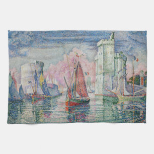 Eingang des Hafens von La Rochelle, Paul Signac Geschirrtuch