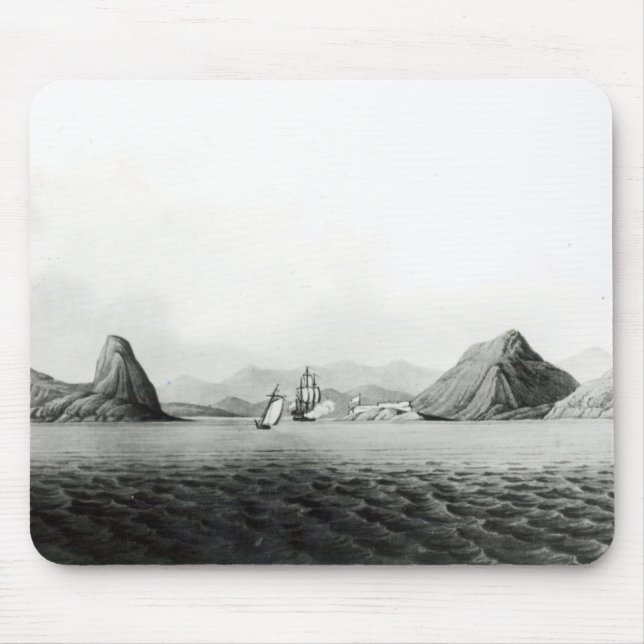 Eingang des Hafens von Rio de Janeiro Mousepad (Vorne)