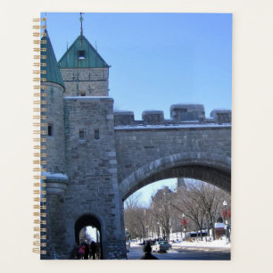Eingang in Old Quebec City, Quebec, Kanada Planer